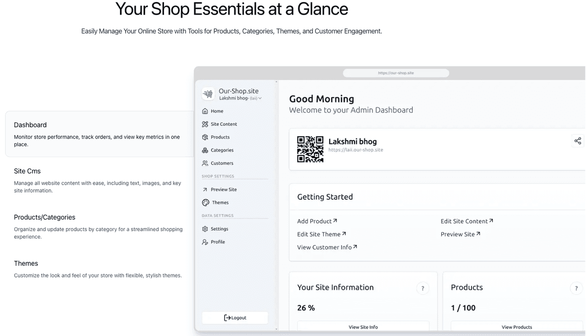 Our-Shop.site - Screenshot 3